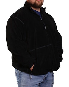 Metaphor Black Full Zip Fleece Jacket