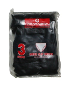 Cotton Valley 3 Pack Slip Briefs