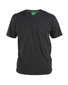 D555 Premium V -Neck T-Shirt Black