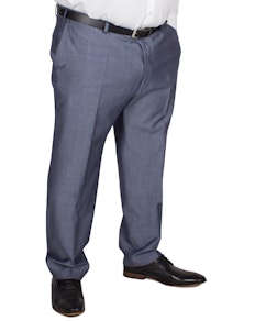 Hugo James Hazan Trousers Blue Mohair