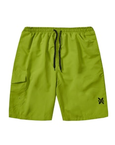 Side Pocket Swim Shorts Green