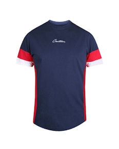 D555 Baker Cut & Sew T-Shirt Navy