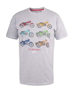 D555 Bathurst Motorbike T-Shirt Grey