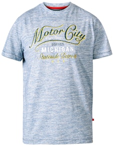 D555 Stirling Motor City T-Shirt Blue Reno