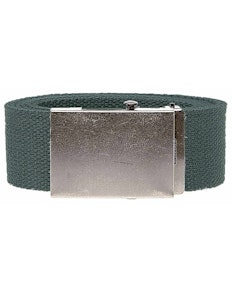 Bigdude Woven Canvas Belt Charcoal
