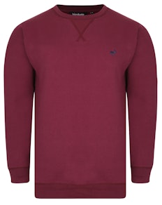 Bigdude Signature Jumper Burgundy Tall