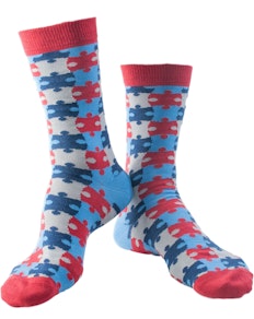 Doris & Dude Jigsaw Socks