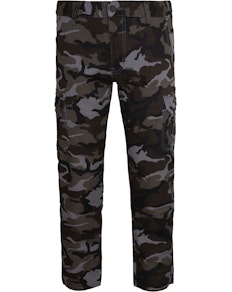 Bigdude Camo Cargo Trousers Grey