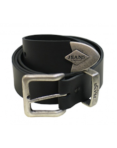 Black Heavy Duty Jeans Belt