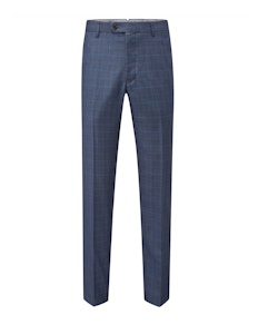 Skopes Saltley Check Trousers Blue