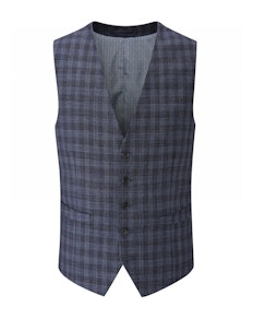 Skopes Barletta Two Tone Waistcoat Blue
