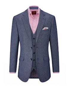 Skopes Alessandro Textured Jacket Blue