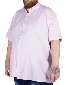 Fitzgerald Spain Short Sleeve Striped Shirt Pink