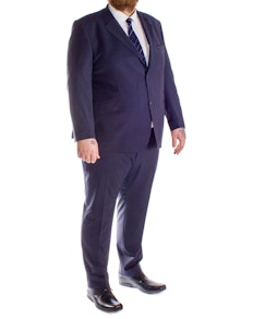 Hugo James Hazan Suit Navy