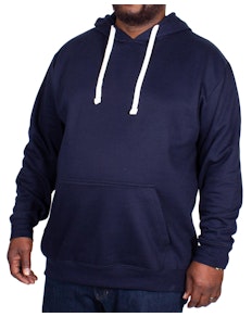 Bigdude Essentials Pullover Hoody Navy Tall