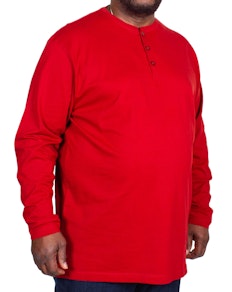 Espionage Long Sleeve Grandad T-Shirt Terracotta