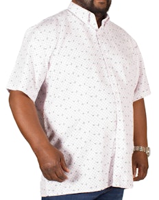 Fitzgerald Jacob Window Check Print Shirt Pink