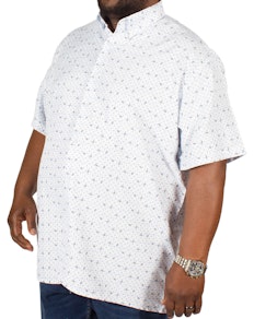 Fitzgerald Jacob Window Check Print Shirt Blue
