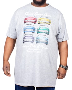 D555 Jenson Classic Sports Autos Printed T-Shirt Grey