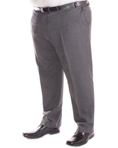 Carabou Durapress Formal Trousers Charcoal