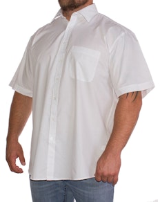 Espionage White Classic Short Sleeved Shirt