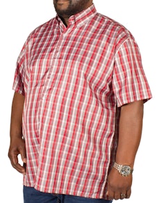 Fitzgerald Jamie Check Shirt Red/Grey