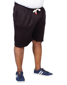 D555 Harvey Fleece Shorts Black