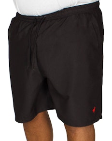 Bigdude Plain Swim Shorts Black