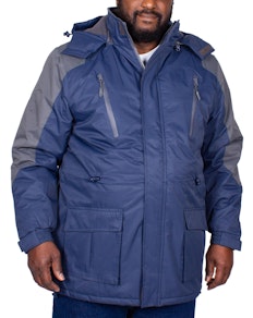 Carabou Pendle Waterproof Jacket Navy/Grey