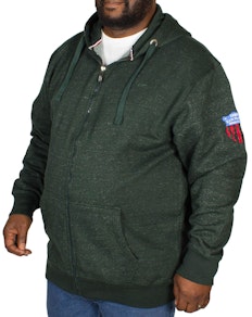 KAM Stag Hoody Green