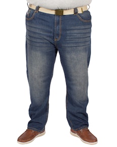 KAM Forge Belted Jeans