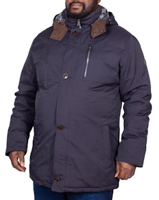 Erla of Sweden Parka Coat Navy