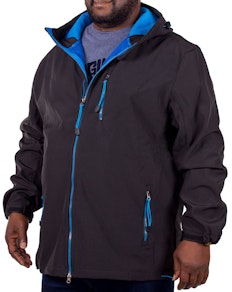Espionage Hooded Softshell Jacket Black