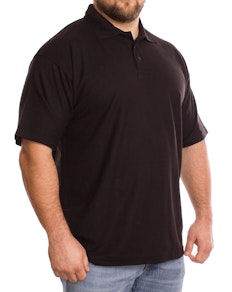 Black Plain Polo Shirt