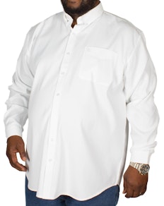 Espionage Oxford Long Sleeve Shirt White