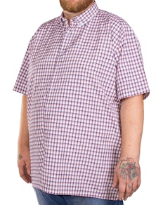 Fitzgerald Navy Check Shirt