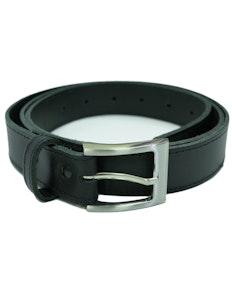 Black Thin Trouser Belt