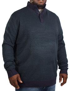 D555 Funnel Neck Jumper Green