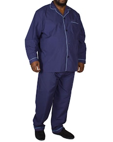 Pyjamas Long Sleeve & Trousers Navy