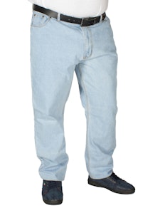 Duke Rockford Comfort Fit Bleach Jeans