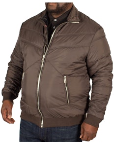 Replika Quilted Jacket Charcoal