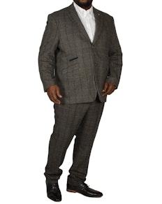 Albert Tweed Suit Grey