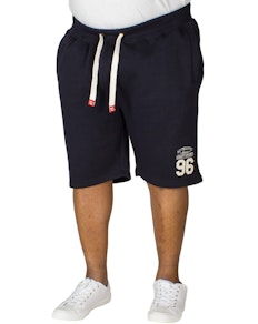 D555 Lindon Embroidered/Applique Shorts Navy