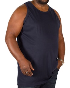 Bigdude Plain Vest Navy
