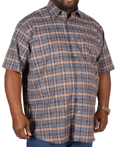 Cotton Valley Paisley Twill Check Shirt