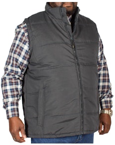 KAM Padded Gilet Navy