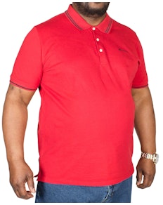Ben Sherman Script Tipped Polo Shirt Red