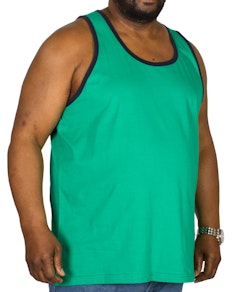 KAM Plain Ringer Vest Shamrock