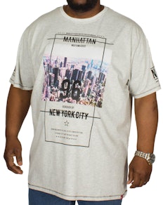 D555 Ethan NYC Print T-Shirt Off White