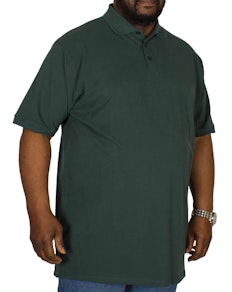 Cotton Valley Plain Polo Shirt Moss Green